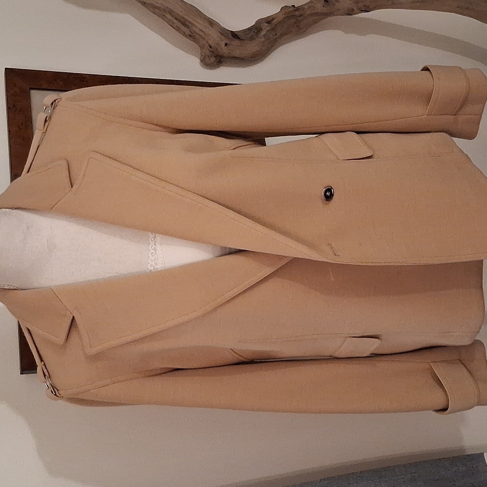 Wool Stretch Knit Blazer